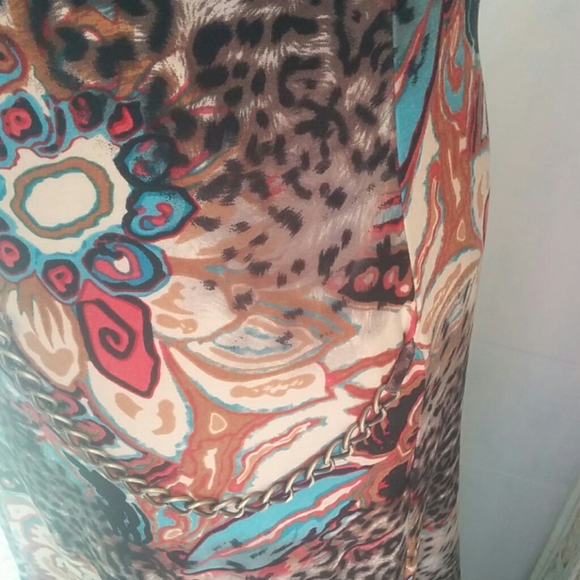 Natasha Gan Leather Chain Dress 10 - Picture 5 of 8